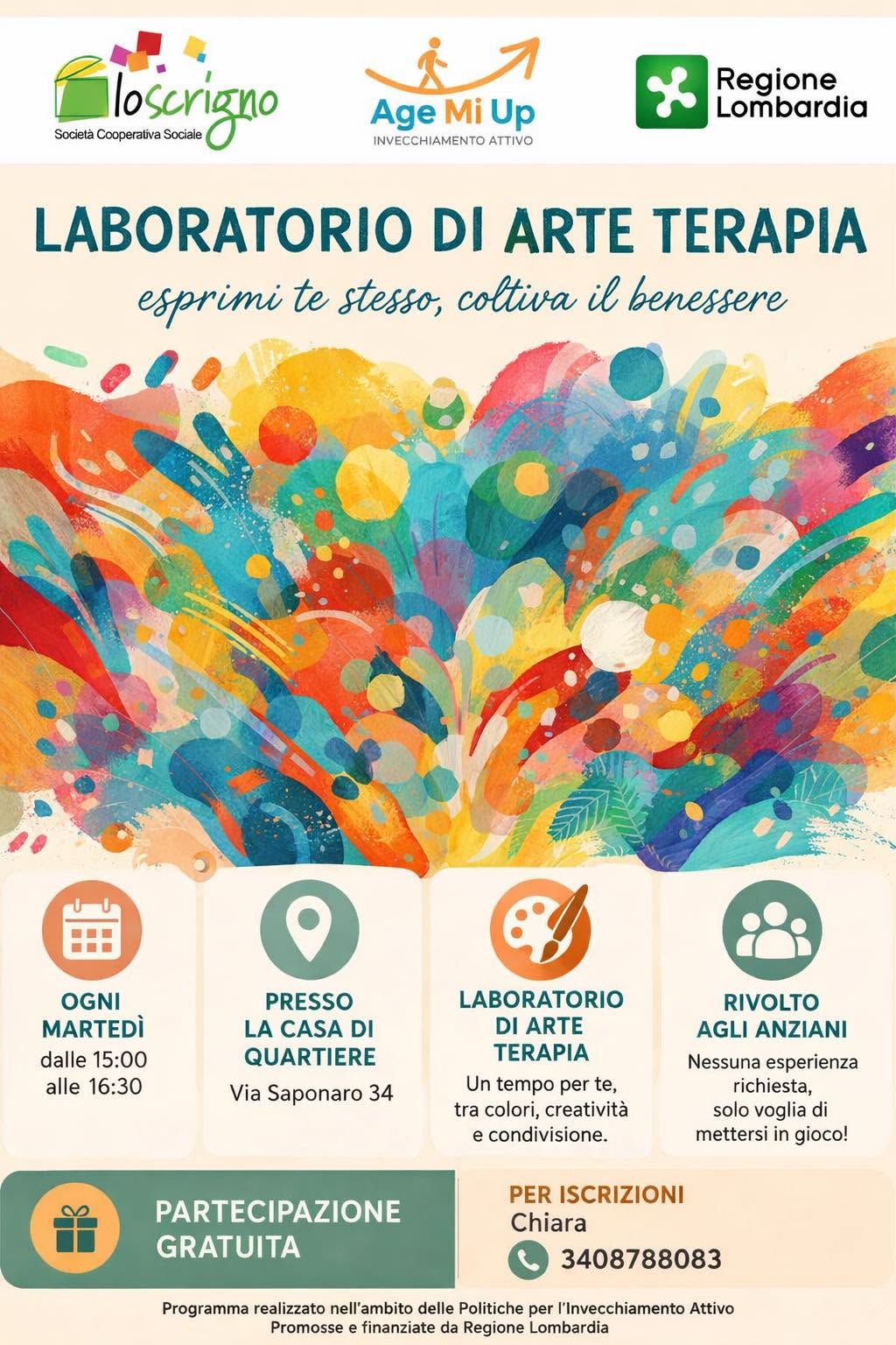LABORATORIO DI ARTE TERAPIA 